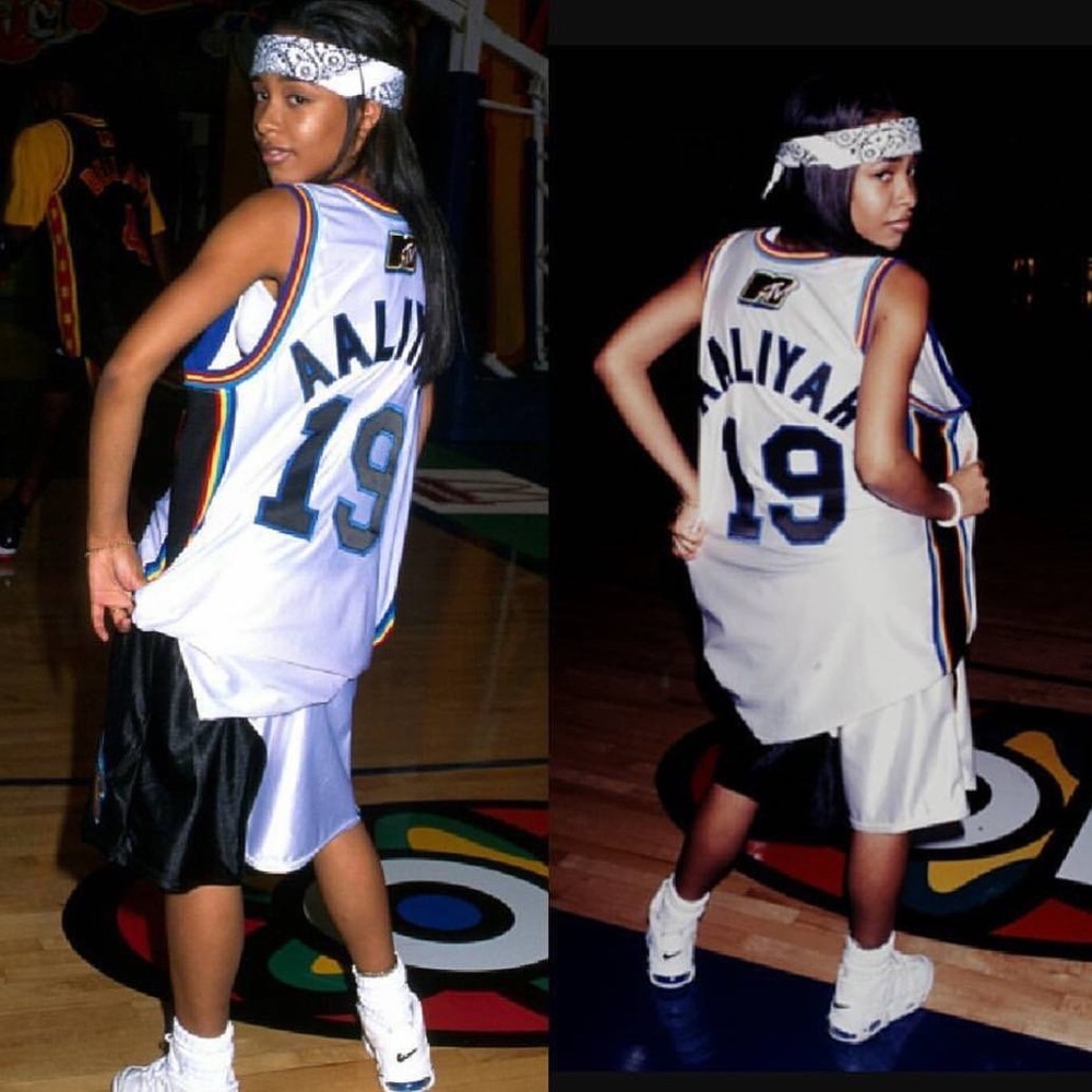 Aaliyah #19 MTV Basketball Jersey Brick Layers